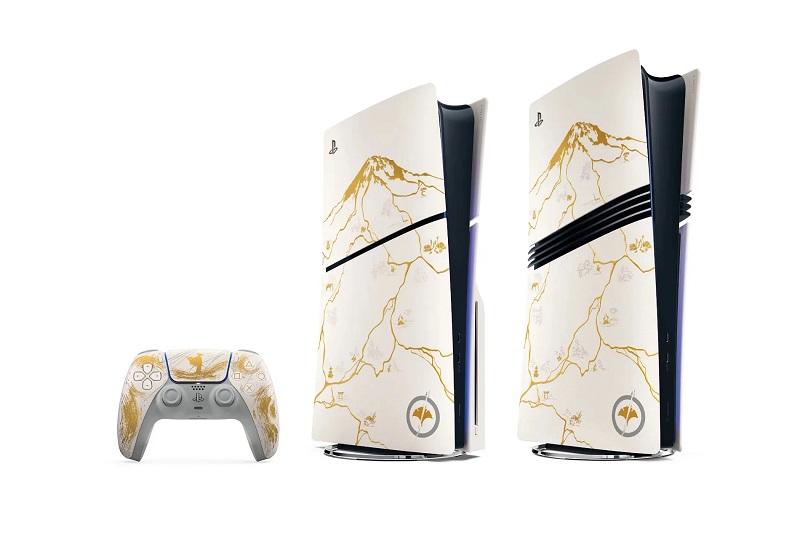PlayStation 5 Złota Edycja Limitowana w stylu kintsugi PlayStation 5 Złota Edycja Limitowana w stylu kintsugi