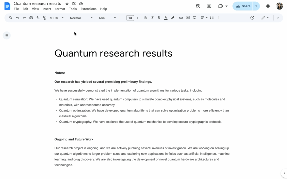 Google Docs zamienia teksty w wersje audio z pomocą Gemini AI