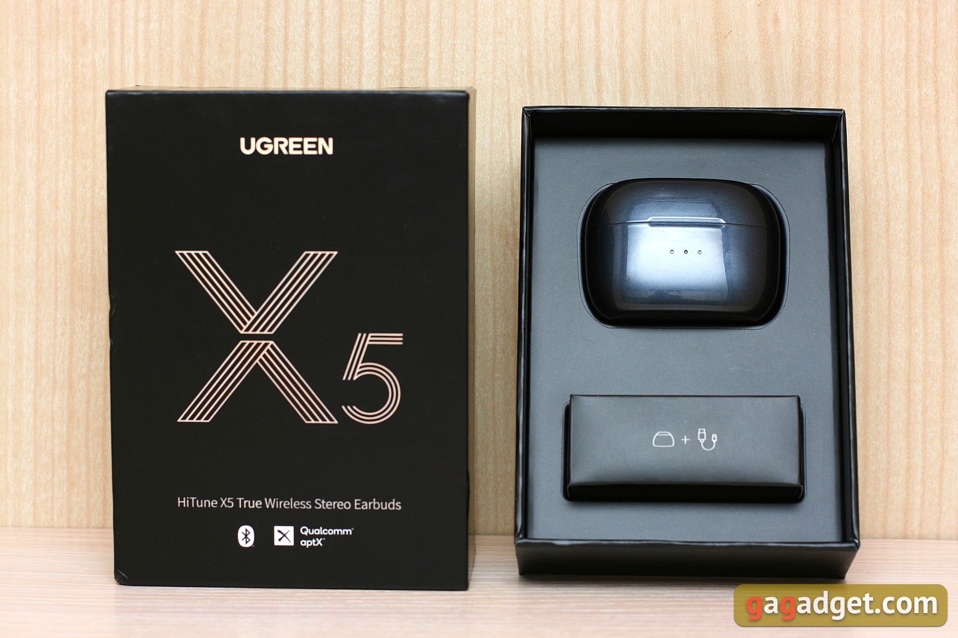 Recenzja słuchawek dousznych TWS Ugreen HiTune X5: Bluetooth 5.2 z aptX -3 Recenzja słuchawek dousznych TWS Ugreen HiTune X5: Bluetooth 5.2 z aptX -3