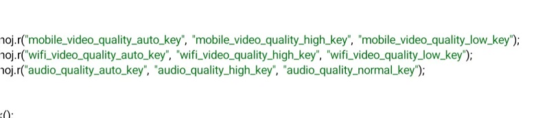 Ciągi kodu programu YouTube Ciągi kodu programu YouTube