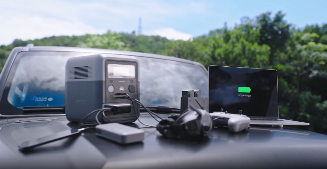 Ilustracja przenośnej stacji Cuktech Power Storage 600