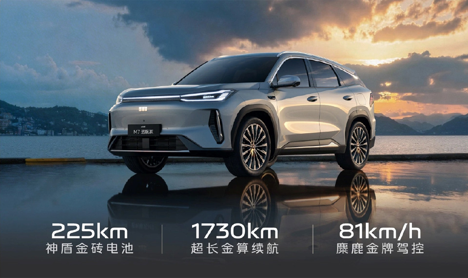 Crossover Geely Galaxy M7