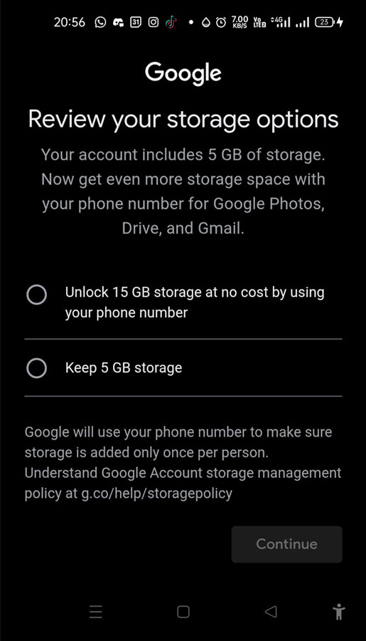Gmail zapewnia 5 GB darmowego transferu