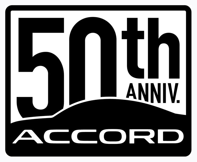 Specjalne logo z okazji jubileuszu Honda Accord