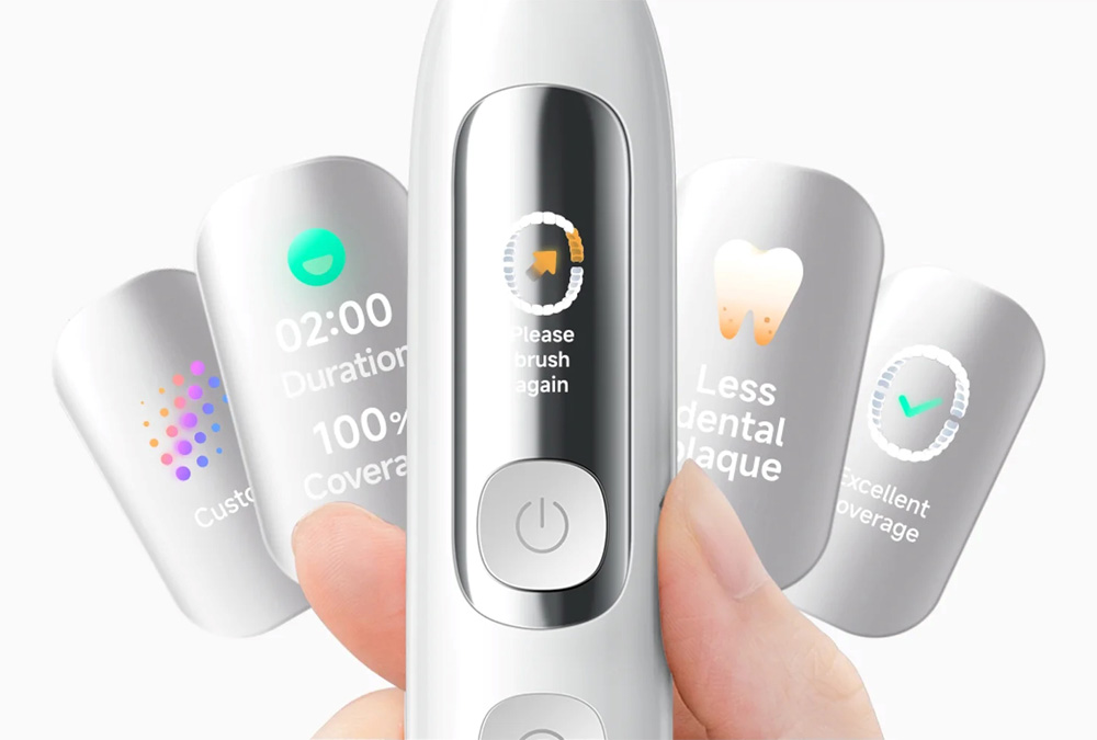 Mijia Smart Servo-oscillation Electric Toothbrush Pro z wyświetlaczem