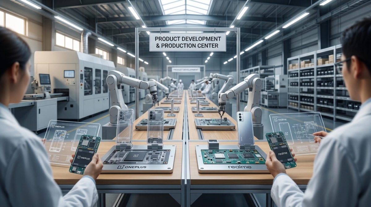 Połączenie OnePlus i Realme we wspólnym projekcie