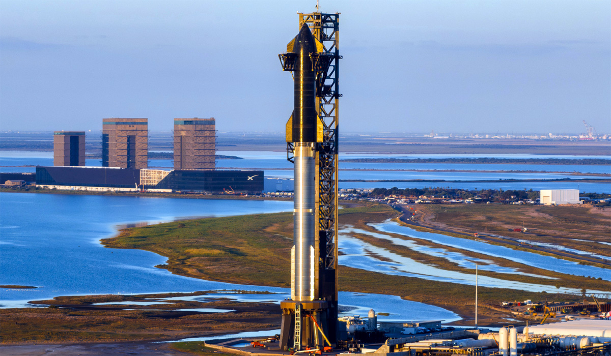 Starbase - strefa testowa i plac produkcyjny SpaceX