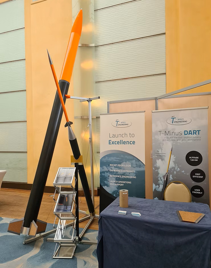 Rakieta Barracuda na sympozjum ESA PAC